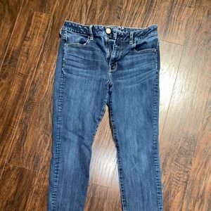 american eagle high rise jeggings